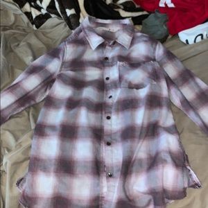 girls small flannel